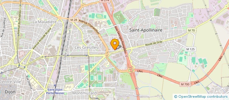 localisation de l'entreprise MADAME KHADIJA IBNOULFARID à DIJON