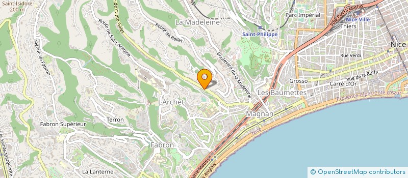 localisation de l'entreprise MADAME KHADIJA JAAFAR à NICE