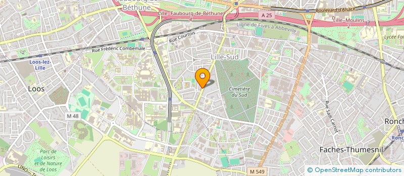 localisation de l'entreprise MADAME KHADIJA JABRI à LILLE