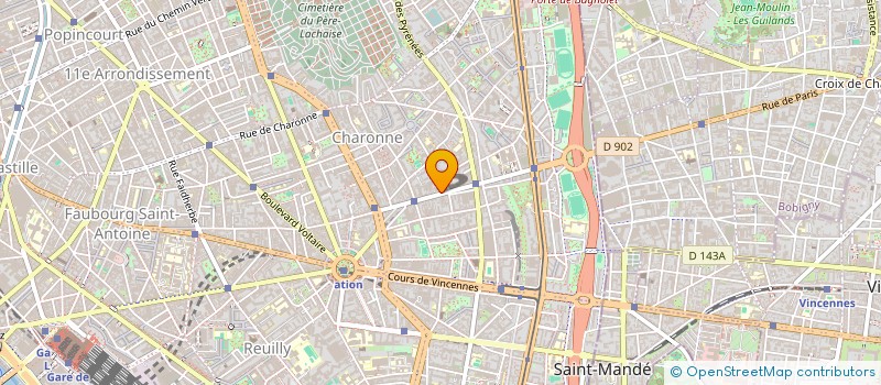 localisation de l'entreprise MADAME KHADIJA LAHLAU  PARIS