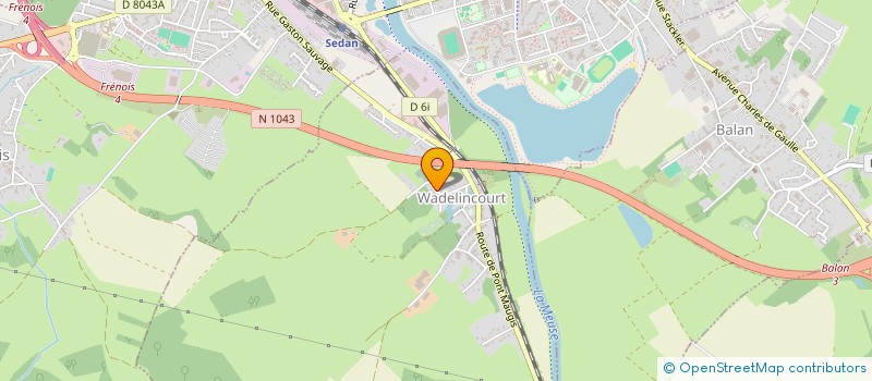 localisation de l'entreprise MADAME KHADIJA LAKHDAR  WADELINCOURT