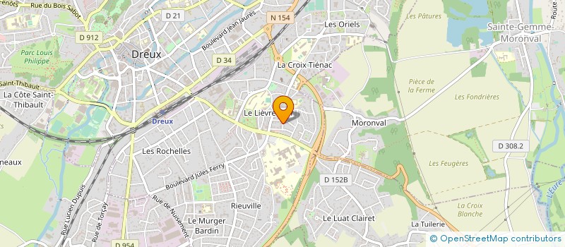 localisation de l'entreprise MADAME KHADIJA LAMGHARI à DREUX