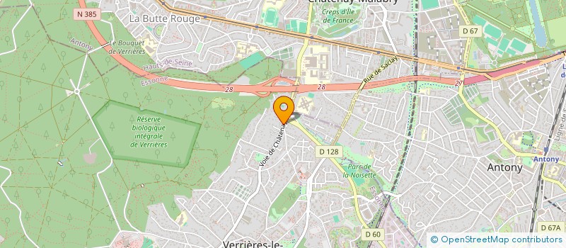 localisation de l'entreprise MADAME KHADIJA MEHDAOUI à VERRIERES-LE-BUISSON