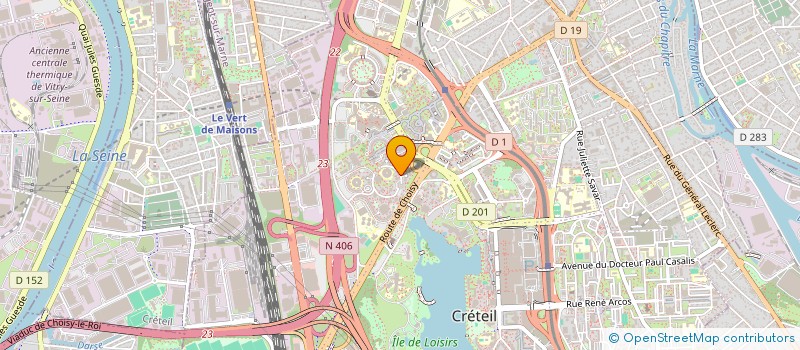 localisation de l'entreprise MADAME KHADIJA MOUFFOK  CRETEIL