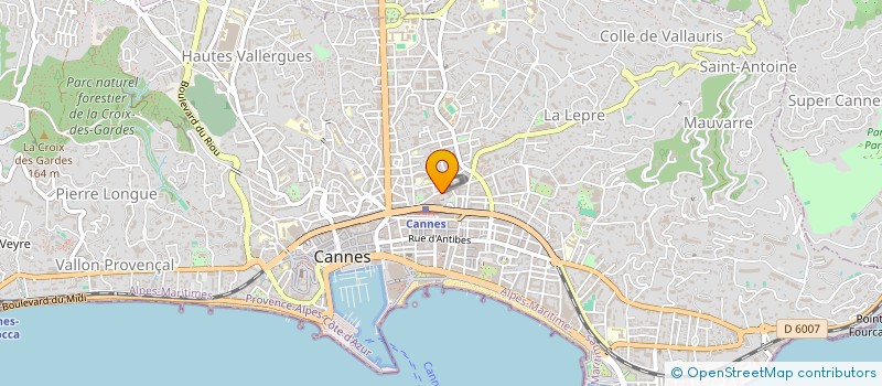 localisation de l'entreprise MADAME KHADIJA RHALLA à CANNES