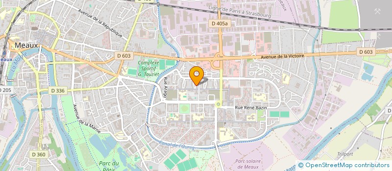 localisation de l'entreprise MADAME KHADIJA SALMANE à MEAUX