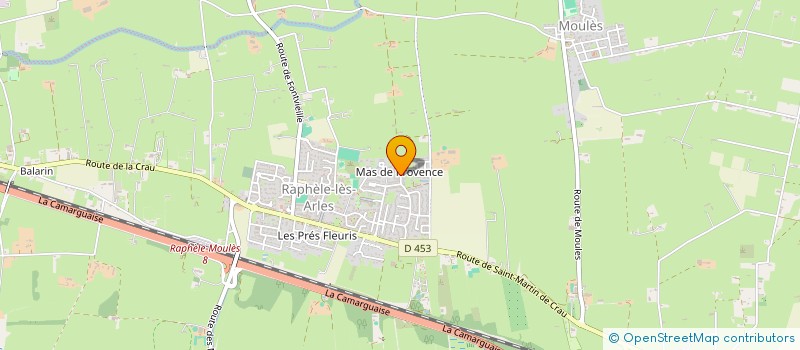 localisation de l'entreprise MADAME KHADIJA SETHI  ARLES