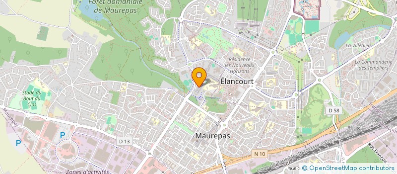 localisation de l'entreprise MADAME KHADIJA TAII  MAUREPAS