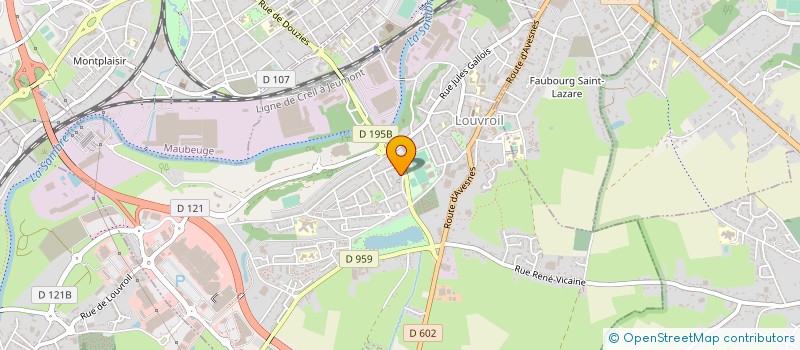 localisation de l'entreprise MADAME KHADIJA TOUJJA  LOUVROIL