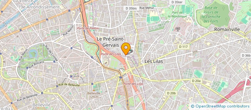 localisation de l'entreprise MADAME KHADIJA ZERROUKI à LE PRE-SAINT-GERVAIS