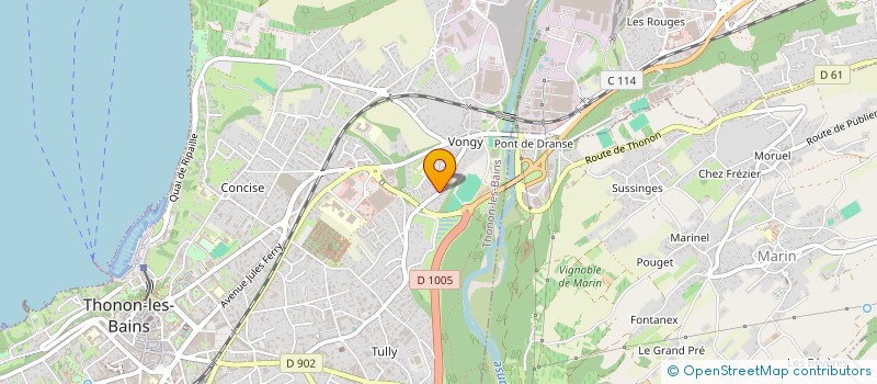 localisation de l'entreprise MADAME KHADIJA ZITOUR à THONON-LES-BAINS