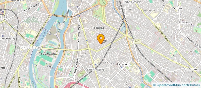 localisation de l'entreprise MADAME KHADIJEH KAMALISARVESTANI EGHTESAD  TOULOUSE