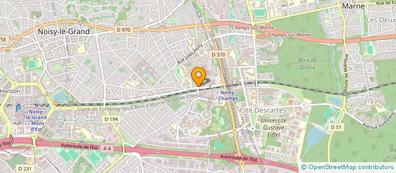 localisation de l'entreprise MADAME KHADIJETOU SAKHO DRAME  NOISY-LE-GRAND