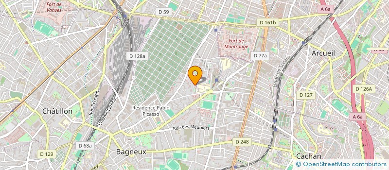 localisation de l'entreprise MADAME KHADJIDIA CISSOKHO à BAGNEUX