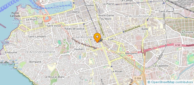localisation de l'entreprise MADAME KHADOUDJA GUENDIL à MARSEILLE