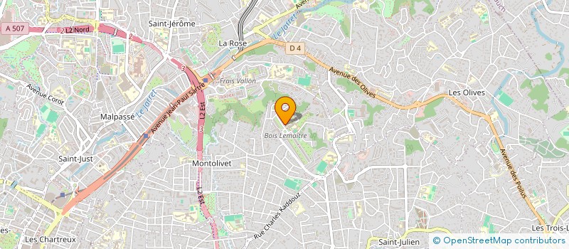 localisation de l'entreprise MADAME KHADRA ALLAG à MARSEILLE