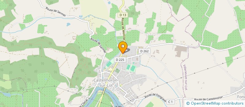 localisation de l'entreprise MADAME KHADRA BENOUAHAB  CASTELMORON-SUR-LOT