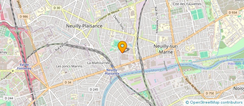 localisation de l'entreprise MADAME KHADY DI LORENZO à NEUILLY-SUR-MARNE