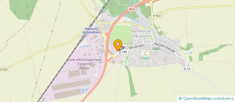 localisation de l'entreprise MADAME KHADY DIAKITE  NANTEUIL-LE-HAUDOUIN