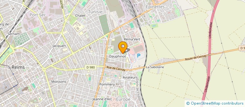 localisation de l'entreprise MADAME KHADY DIEDHIOU  REIMS