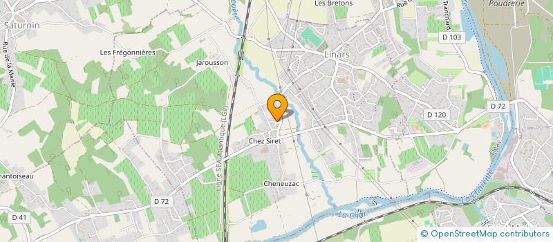 localisation de l'entreprise MADAME KHADY DIOP  LINARS