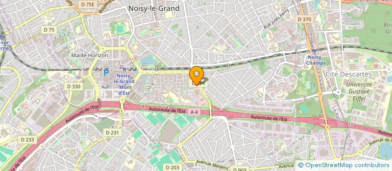 localisation de l'entreprise MADAME KHADY DIOP FALL DIALLO  NOISY-LE-GRAND