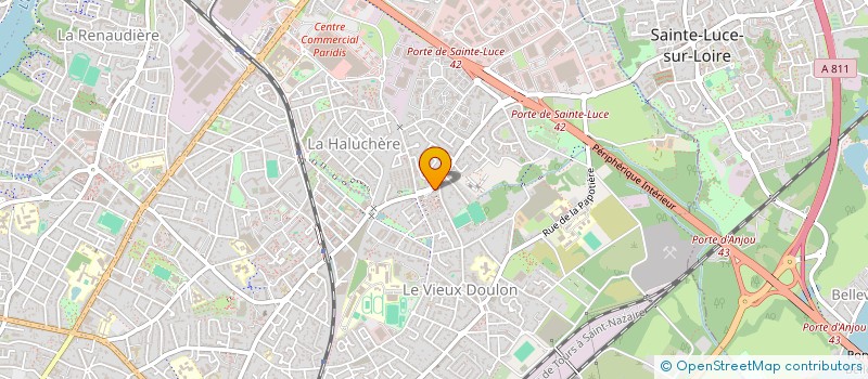 localisation de l'entreprise MADAME KHADY DJITTE  NANTES