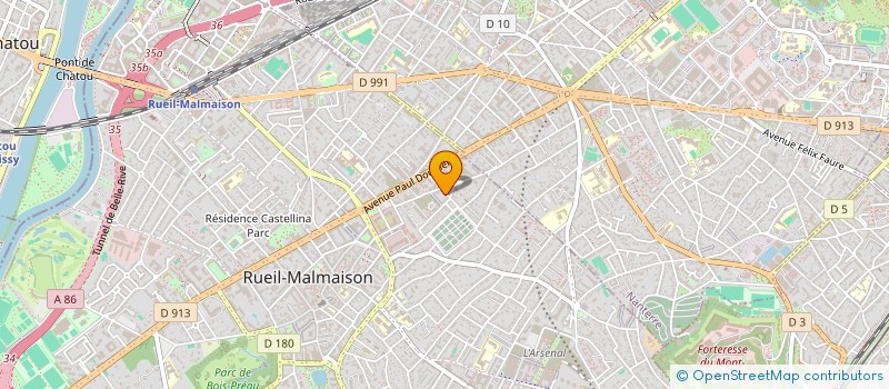localisation de l'entreprise MADAME KHADY FALL à RUEIL-MALMAISON