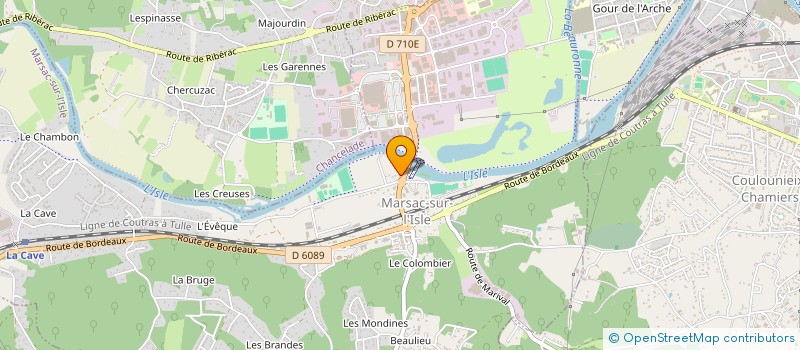 localisation de l'entreprise MADAME KHADY KA  RAZAC-SUR-L'ISLE