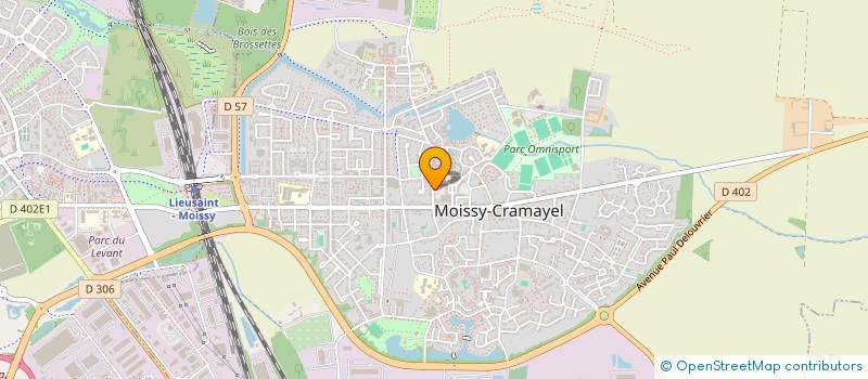 localisation de l'entreprise MADAME KHADY LADIANE  MOISSY-CRAMAYEL