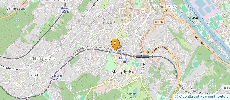 localisation de l'entreprise MADAME KHADY NDOUR  MARLY-LE-ROI