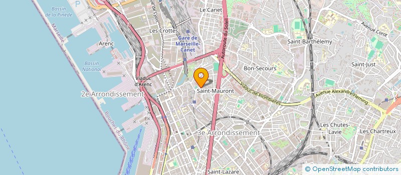 localisation de l'entreprise MADAME KHADY PIERRE FALL à MARSEILLE