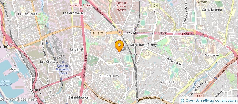 localisation de l'entreprise MADAME KHADY SOUMARE à MARSEILLE