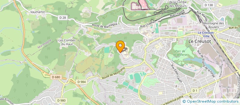 localisation de l'entreprise MADAME KHAIRA BOUTERBIAT à LE CREUSOT