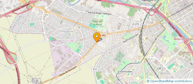 localisation de l'entreprise MADAME KHAIRA KACEM-SADOUN  BEZANNES