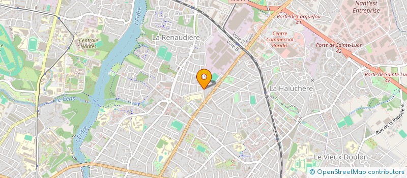 localisation de l'entreprise MADAME KHALED BOUDECHICHA à NANTES