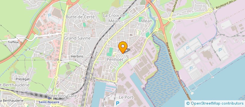 localisation de l'entreprise MADAME KHALIA ALLAFOUZA HALLIKI  SAINT-NAZAIRE