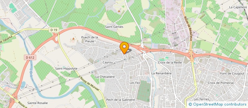 localisation de l'entreprise MADAME KHALIDA BEKAIRI  BEZIERS