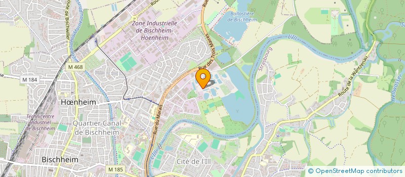 localisation de l'entreprise MADAME KHALIDA BENZIDOUN  BRUMATH