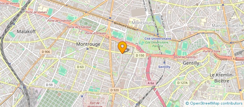 localisation de l'entreprise MADAME KHALIDA HAMTAL à MONTROUGE