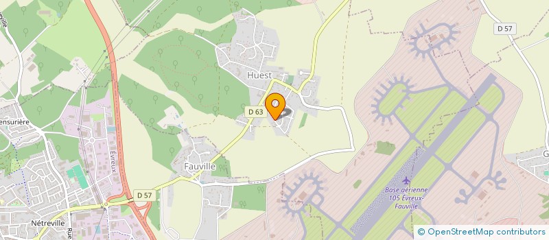 localisation de l'entreprise MADAME KHALIDA KHAOUANI  HUEST