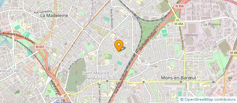 localisation de l'entreprise MADAME KHALIDA SAMADI  LILLE