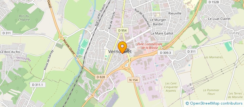 localisation de l'entreprise MADAME KHALIDA ZIANE à VERNOUILLET