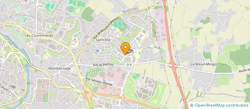 localisation de l'entreprise MADAME KHALIDA ZIMOUCHE  POITIERS