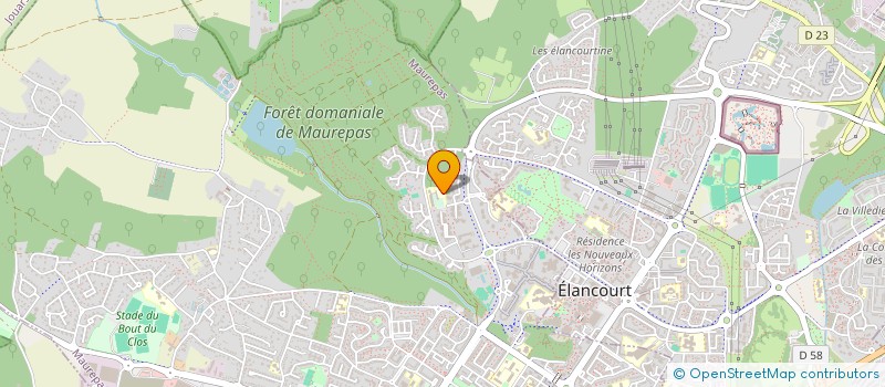 localisation de l'entreprise MADAME KHALIFA DRAME  MAUREPAS