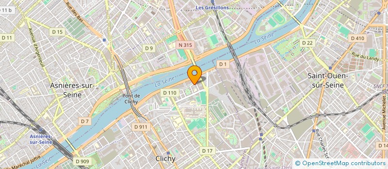 localisation de l'entreprise MADAME KHALYS DELANGLE à CLICHY
