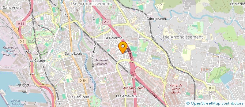 localisation de l'entreprise MADAME KHANS BORGELLA à MARSEILLE