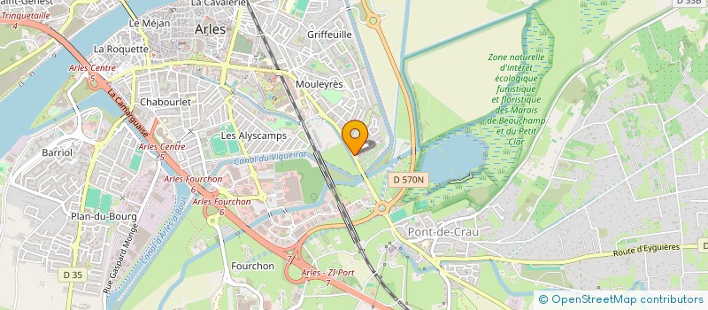 localisation de l'entreprise MADAME KHAOULA AHANTRIOU  ARLES