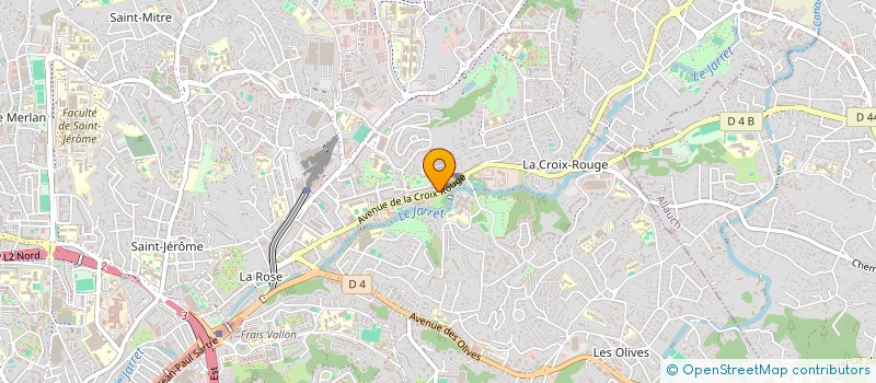 localisation de l'entreprise MADAME KHAOULA BENGALLA  MARSEILLE