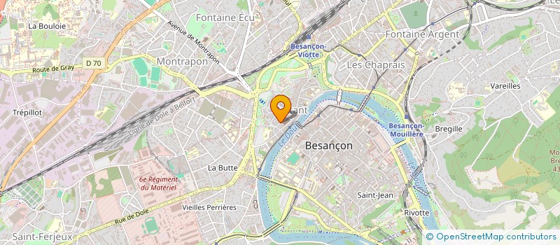 localisation de l'entreprise MADAME KHAOULA BOUZIANE à BESANCON